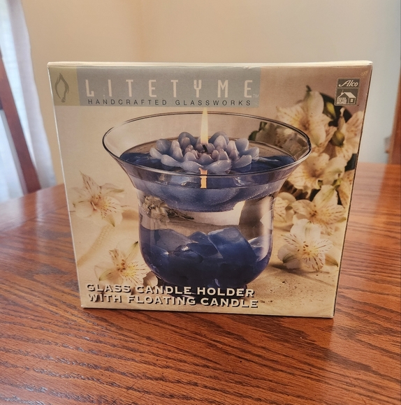 Litetyme Other - Litetyme Glass Floating Candle Holder